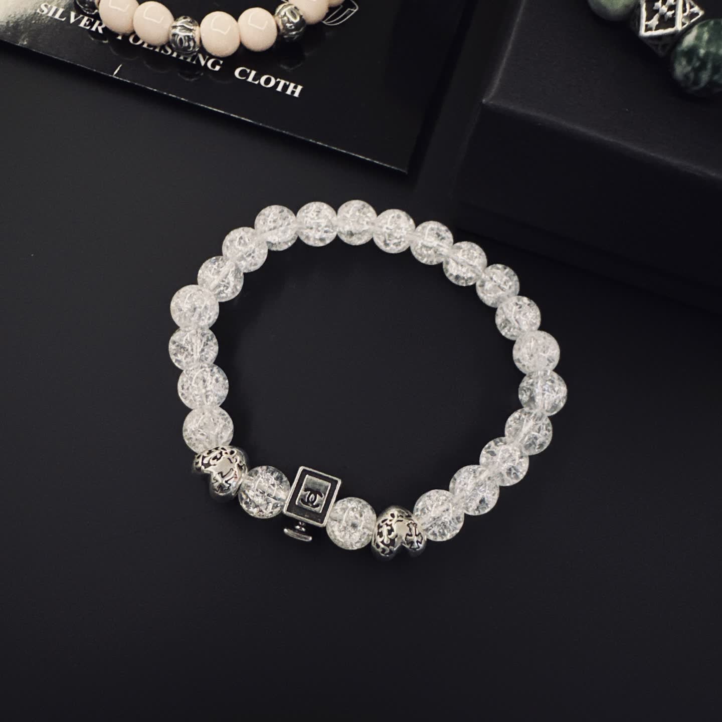 Chrome Hearts Beaded Bracelet Set